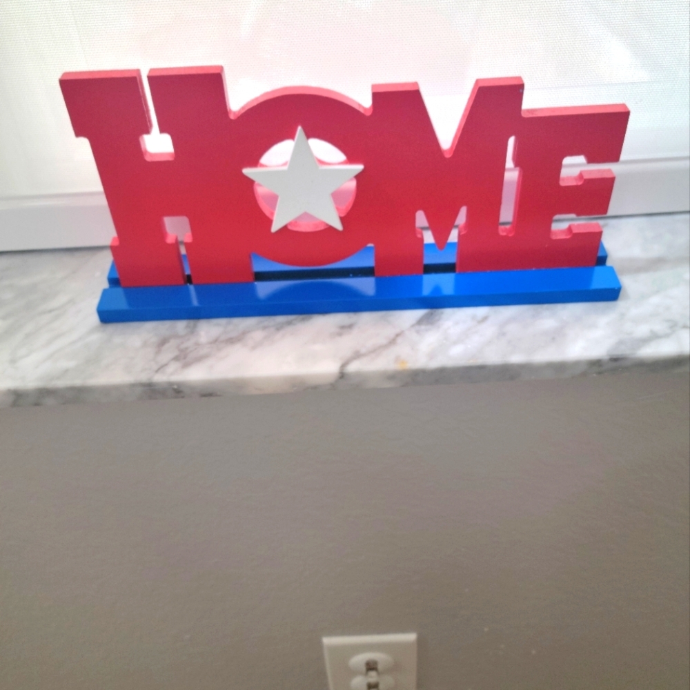 Home patriotic accent new
